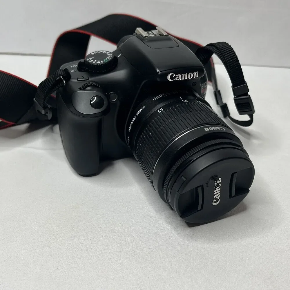Canon EOS 1100D Camera (Rebel T3) Bundle Lenses, bag, flash and accessories